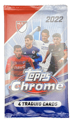 2022 Topps Chrome MLS Soccer Hobby PACK